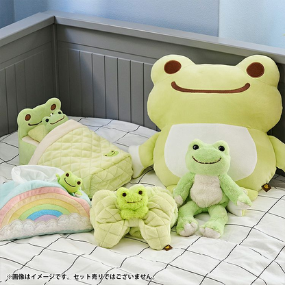 Pickles Frog｜Cushion Plush Dolls/Plush Toy｜H31 x W29 x D11cm approx.