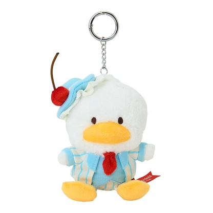 Sanrio｜Sweet Cakes Sky Blue Cherry Collection Mascot Holder /Plush Keychain｜11×8×16cm approx.