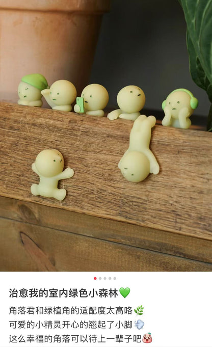 SMISKI ｜Glow Mini Figure - Hippers mystery bag/blind box/All 6 types｜1pcs