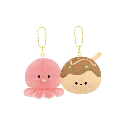 Nico Nui｜Obakane Nico Nui Mascot Holder /Plush Keychain｜W110 x H170 x D50mm approx.