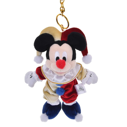Disney｜Pierrot Costume Mascot Holder /Plush Keychain｜18×14×8cm approx.