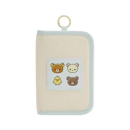 SANX｜Rilakkuma and Awawa Neko Outing Wallet ｜155 x 110 x 10 mm approx.