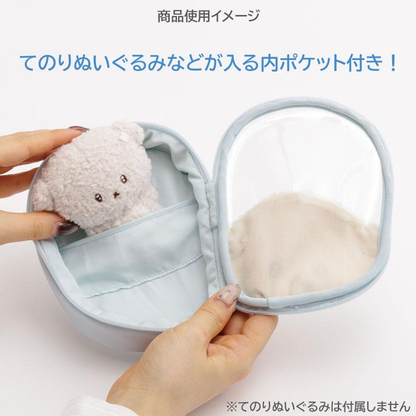 Ishiyowachan｜Junior Chan Appears Plush Pouch｜160×120×40mm approx.
