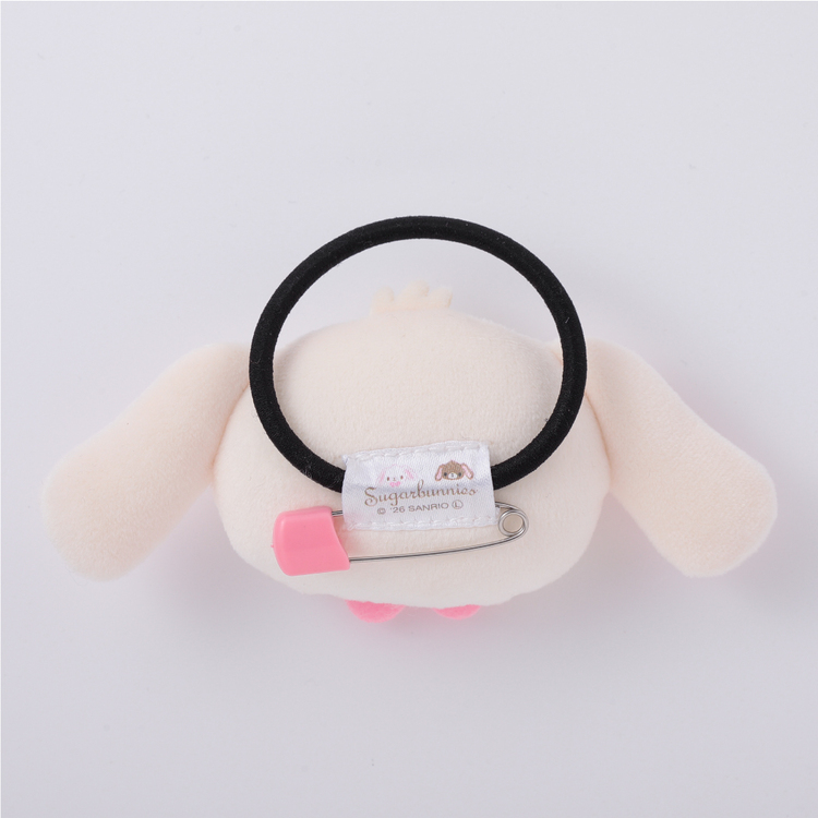 Sanrio｜Sugarbunnies Friendship Face Hair Tie Set (with badge)｜60mm x 30mm approx.