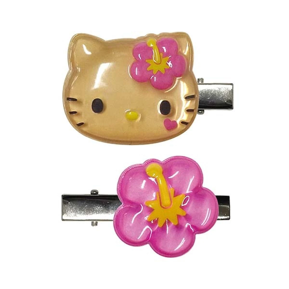 Sanrio｜Hello Kitty Puffy Hair Clips｜H32 x W47 x D9mm approx.