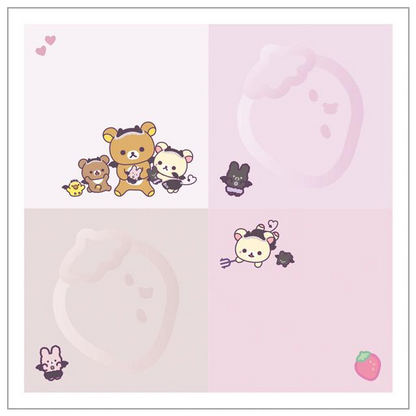 Rilakkuma｜San-X Palette Sticky Notes｜105×75mm approx.