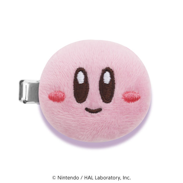 Kirby｜ Fluffy Hair Clip｜H45 x W45 x 20mm approx.
