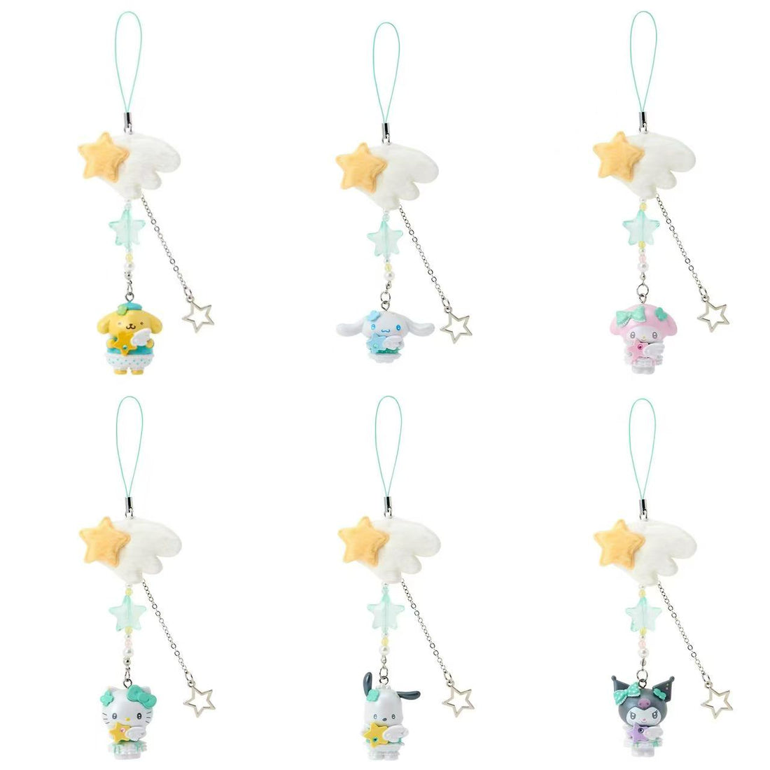 Sanrio｜Sparkling Wish Strap｜W5 x D2 x H3cm approx.