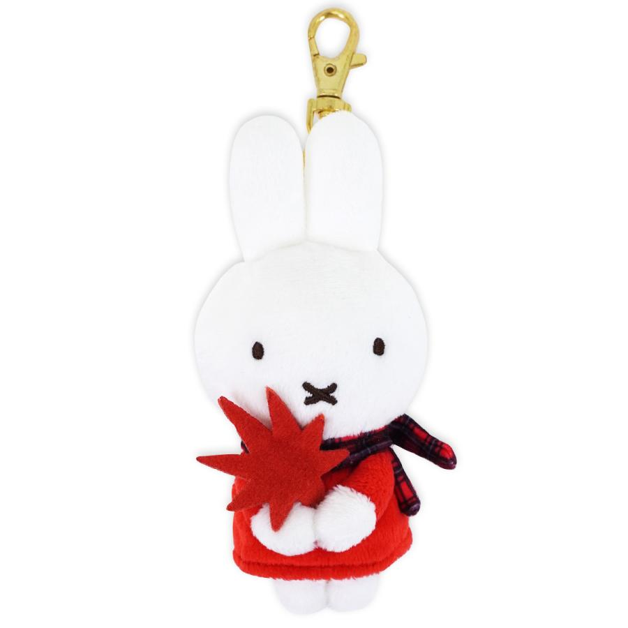 Miffy｜ Limited Edition Kimono Autumn Leaves Chokkorisan Mascot Holder /Plush Keychain｜H12 x W6 x D4cm approx.