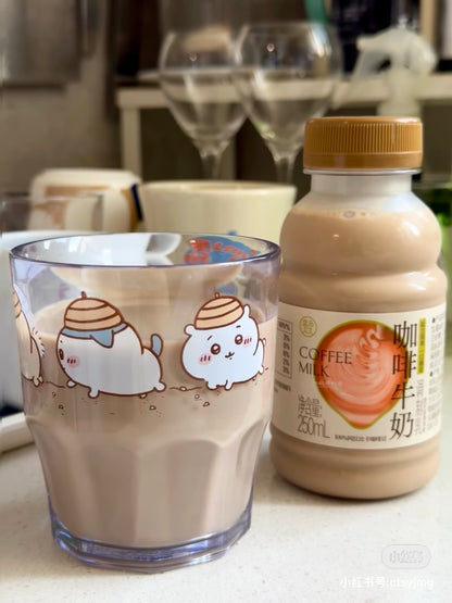 chiikawa吉伊卡哇｜OSK Chiikawa Plastic Cup可爱耐摔角色透明树脂杯/杯子/洗碗机/干燥机可用｜300ml