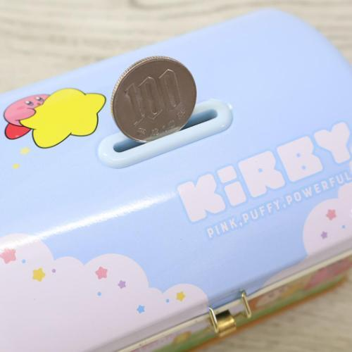 Kirby｜Kirby &amp; Waddle Dee Can Piggy Bank with Lock Case｜119×76×79mm approx.