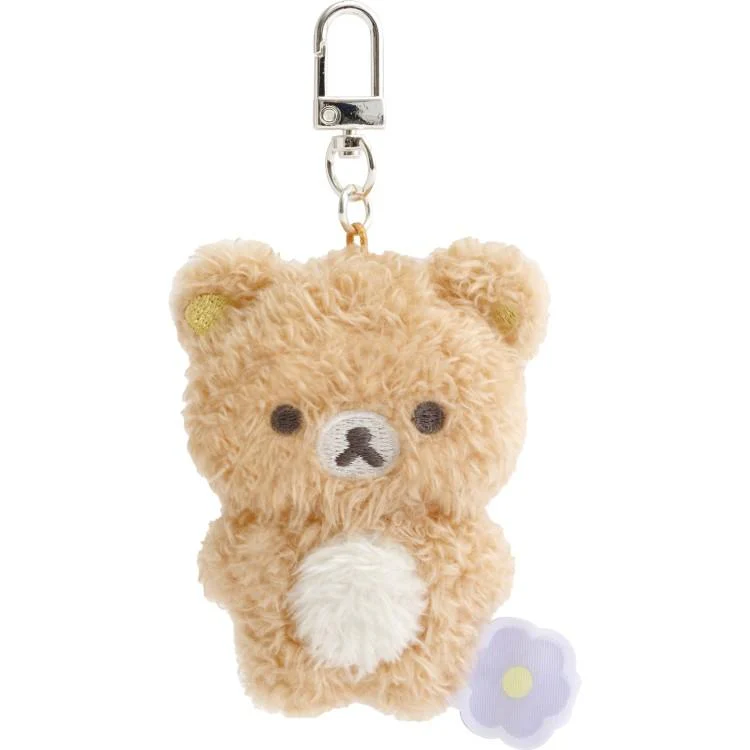 Rilakkuma｜Flower Burasage Plush Strap Plush Toy ｜80×60×30mm aprrox.