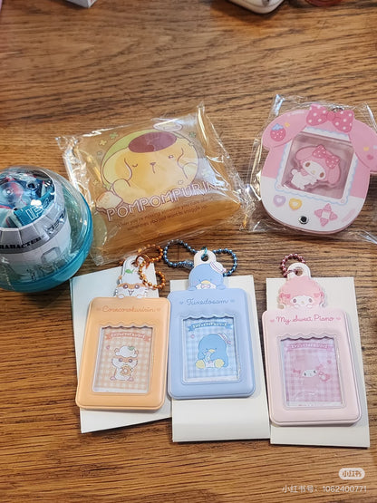 Sanrio｜Surprise Mini Holder for Photobooth: Pink mystery bag/blind box/All 10 types｜1pcs