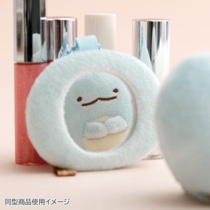 Sumikko gurashi｜Plush Face Mini Mirror Keychain ｜60 x 70 x 35mm approx.