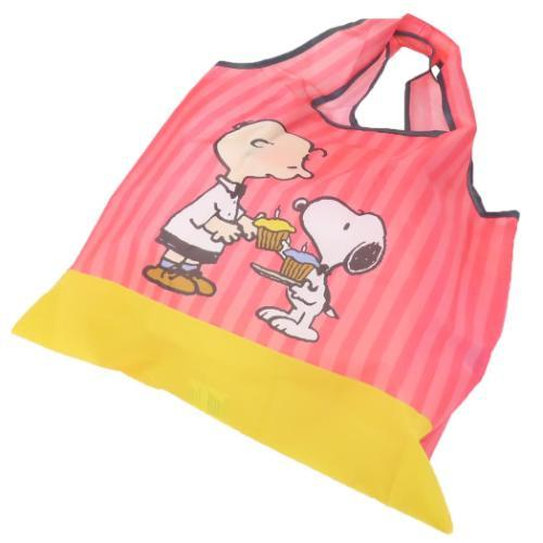 Snoopy｜Snoopy &amp; Woodstock Eco Shopping Bag｜530×440mm approx.