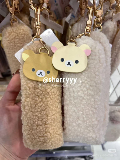 Rilakkuma｜Fluffy Hand Strap｜200 x 50 x 40 mm approx.