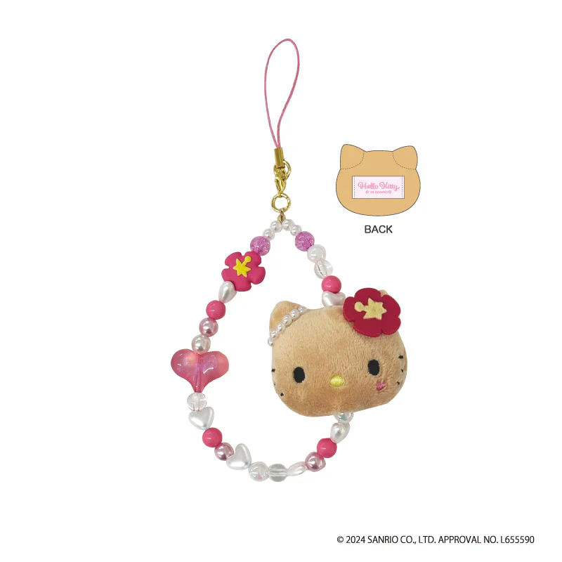 Hello kitty｜Fantasy Collection Rainbow Face Mascot Strap ｜8×3×11cm approx.