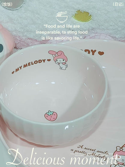 Sanrio｜New Life Tea Bowl｜11.3×11.3×7cm approx.