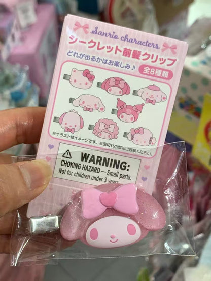 Sanrio｜Secret Bangs Clip - Sakura 2025 Blind Box/All 8 types｜1pcs