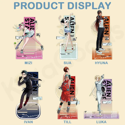 Alien Stage｜Passion Series Holographic Acrylic Stand｜25 cm × 14 cm approx.