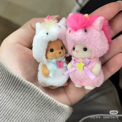 【limit 1】SylvanianFamilies｜Baby Pair Set Unicorn Calico Critters