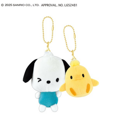 Nico Nui｜Sanrio Mascot Holder /Plush Keychain｜H6.3 x W6.1 x D2.6 approx.