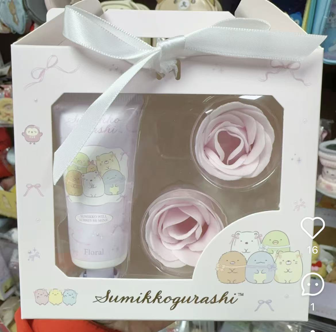 Sumikko gurashi｜Character Mix Gift Item Flower Box Gift Set｜H134 x W120 x D70mm approx.