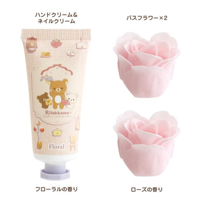 Rilakkuma｜Character Mix Gift Item Flower Box Gift Set｜H134 x W120 x D70mm approx.