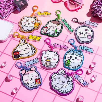 chiikawa｜Sweatshirt Style Keychain/Keyring｜H74×W63mm approx.