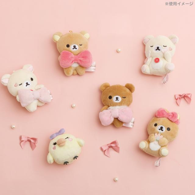 Rilakkuma｜Makeup Rilakkuma Ribbon mini Tenori Plush Dol｜1pcs