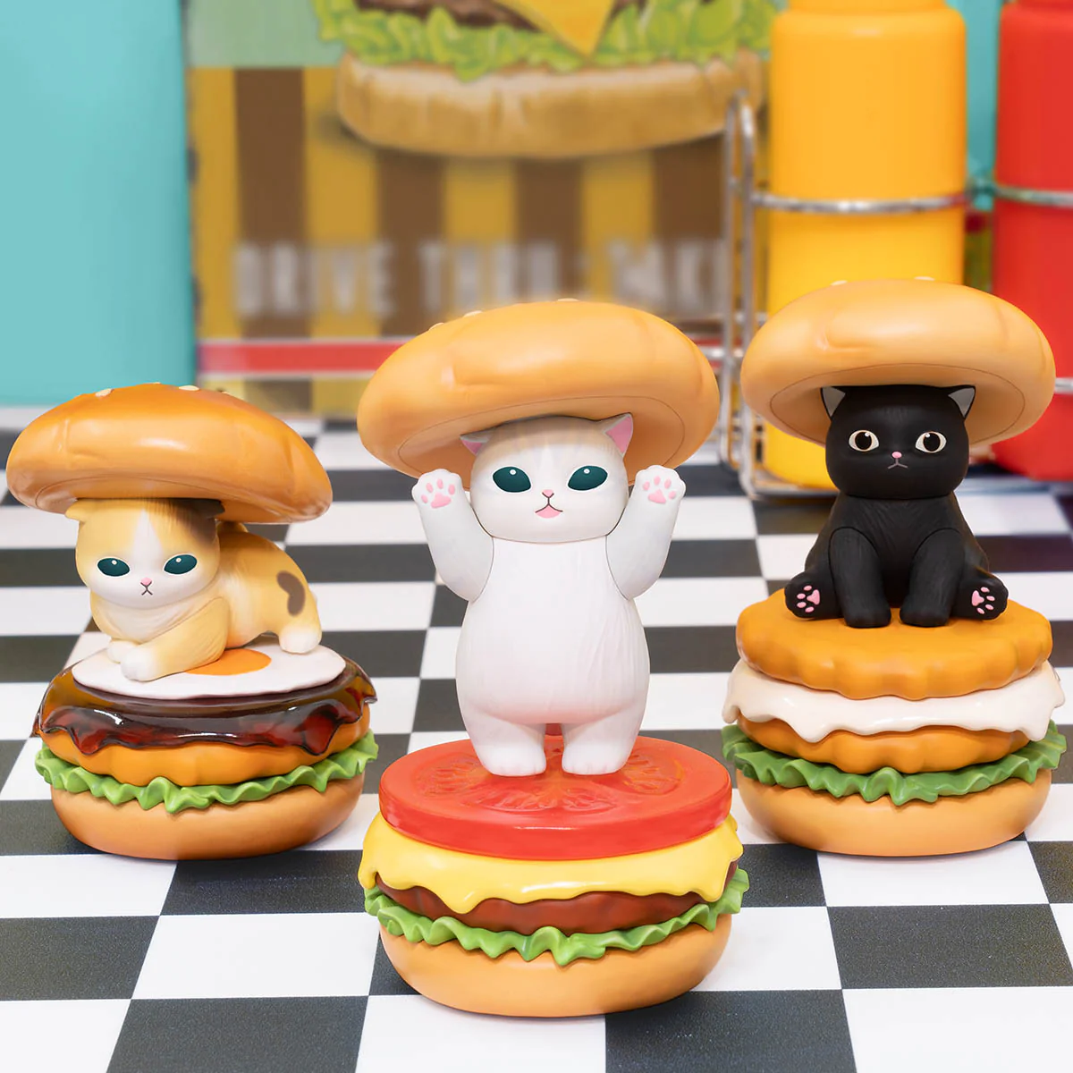 Mofusand｜Hamburger Meow mystery bag/blind box/All 8 types｜1pcs