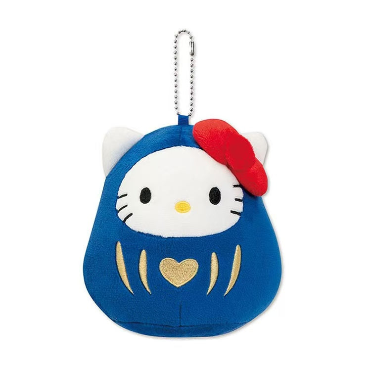 Sanrio｜Mascot Holder Bodhidharma Hello Kitty｜12cmX11cm approx.