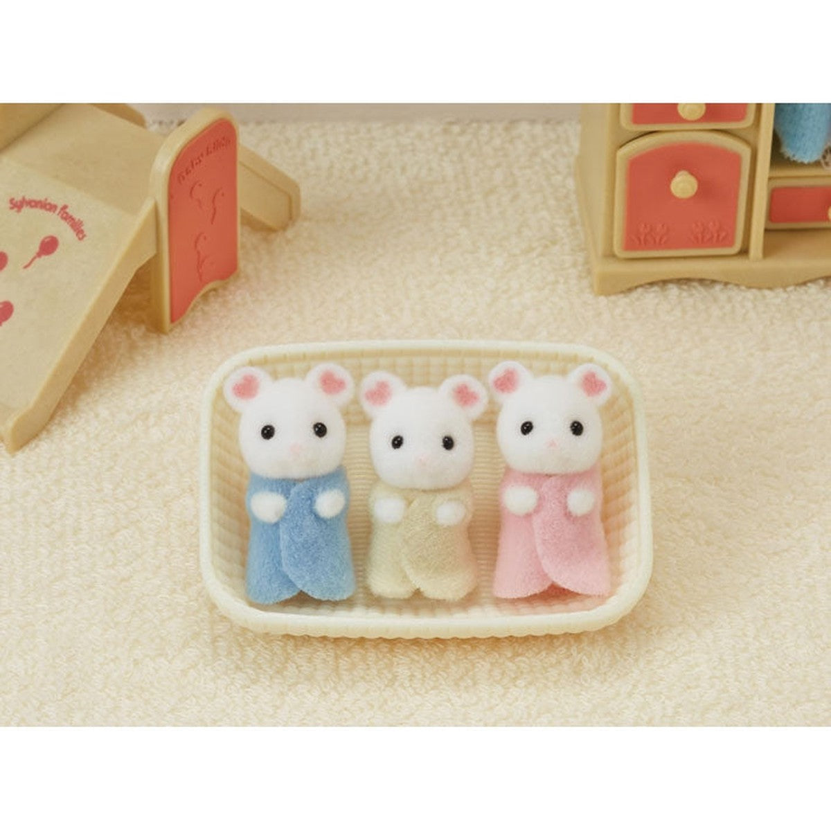 SylvanianFamilies｜Marshmallow Mouse Triplets-5337