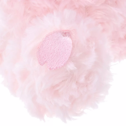 Disney迪士尼｜ Cherry Blossom Sakura 2025Collection  PlushToy 东迪2025年限定樱花粉坐姿可爱角色毛绒玩偶/公仔/超好摸玫瑰卷毛｜ 约25.5×23×20cm