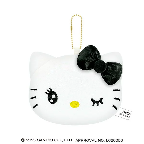 Sanrio｜Hello Kitty Plush Mirror Mascot Holder /Plush Keychain｜H94 x W125 x D40mm approx.