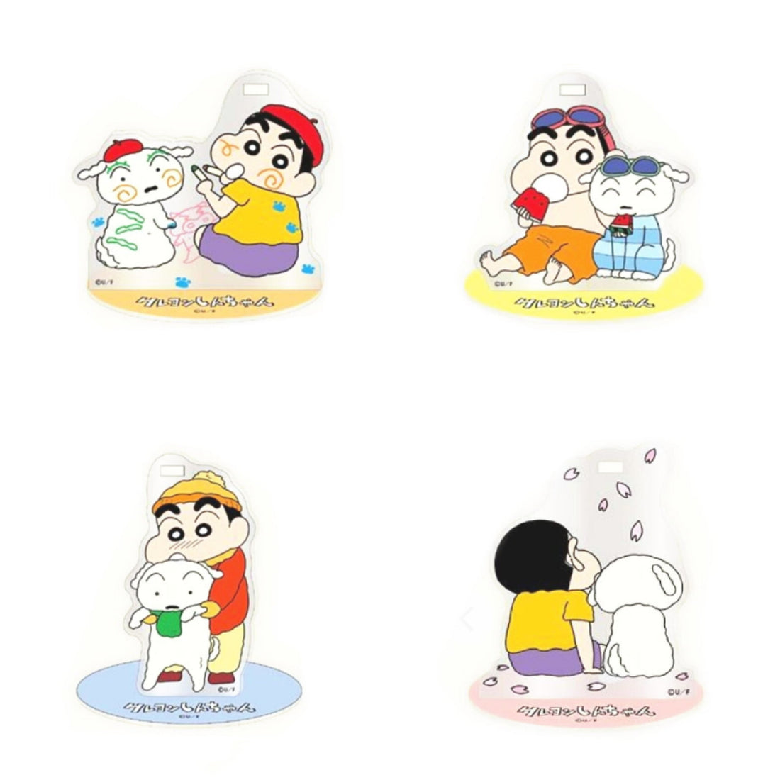 Crayon shin-chan｜35th Anniversary Acrylic pen stand｜ H80 x W120 mm approx.