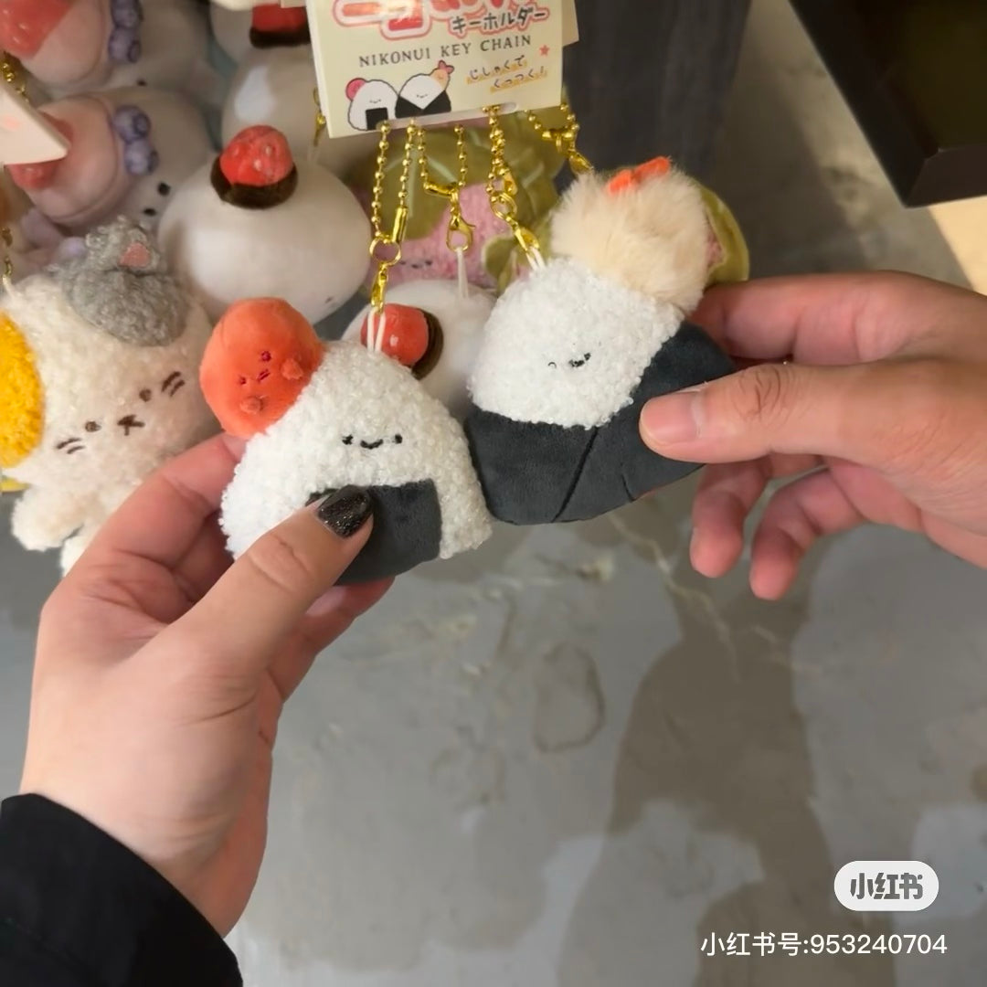 Nico Nui｜Plush Keychain｜W130 x H130 x D65mm approx.