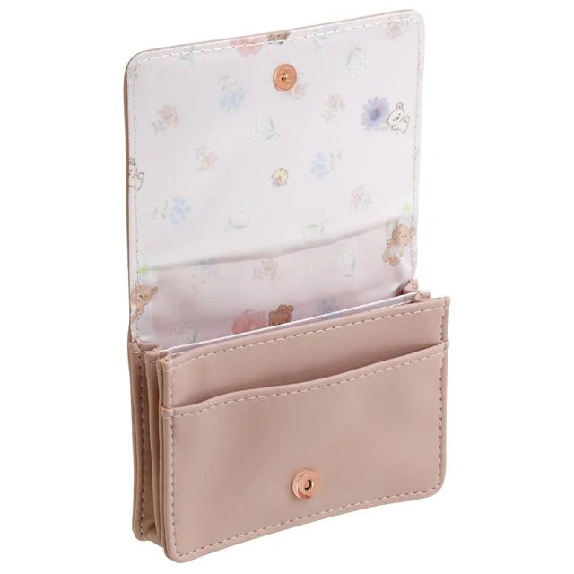 Rilakkuma｜Bruise Pink Business Card Case｜80×110×30mm approx.
