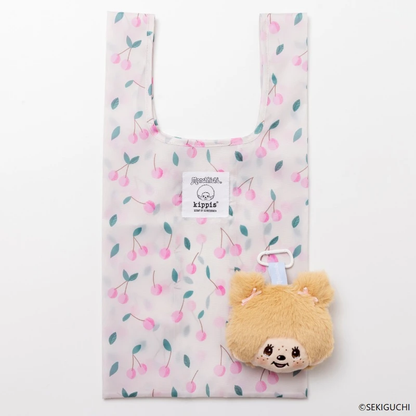Monchhichi｜Limited Edition Off-White Shopping Bag Plush Keychain