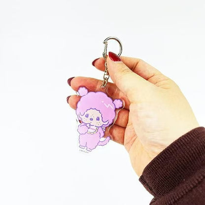 Monchhichi｜Acrylic Keychain/Keyring｜6cm x 4.2cm approx.