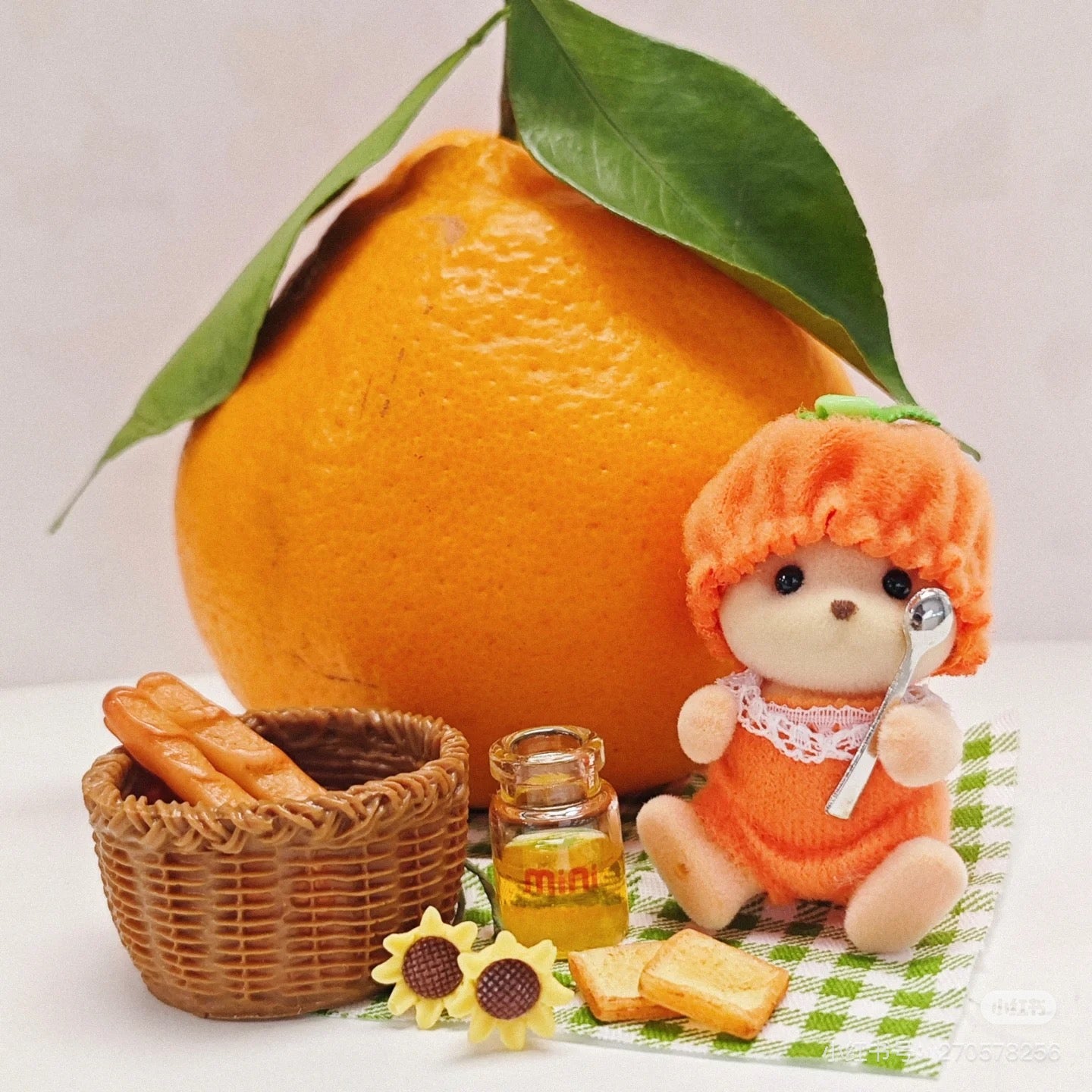 【还有补货，限购1】SylvanianFamilies森贝儿家族｜Baby Trio Fruit Set Doll Calico Critters Epoch 水果变装宝宝套盒/葡萄草莓橘子