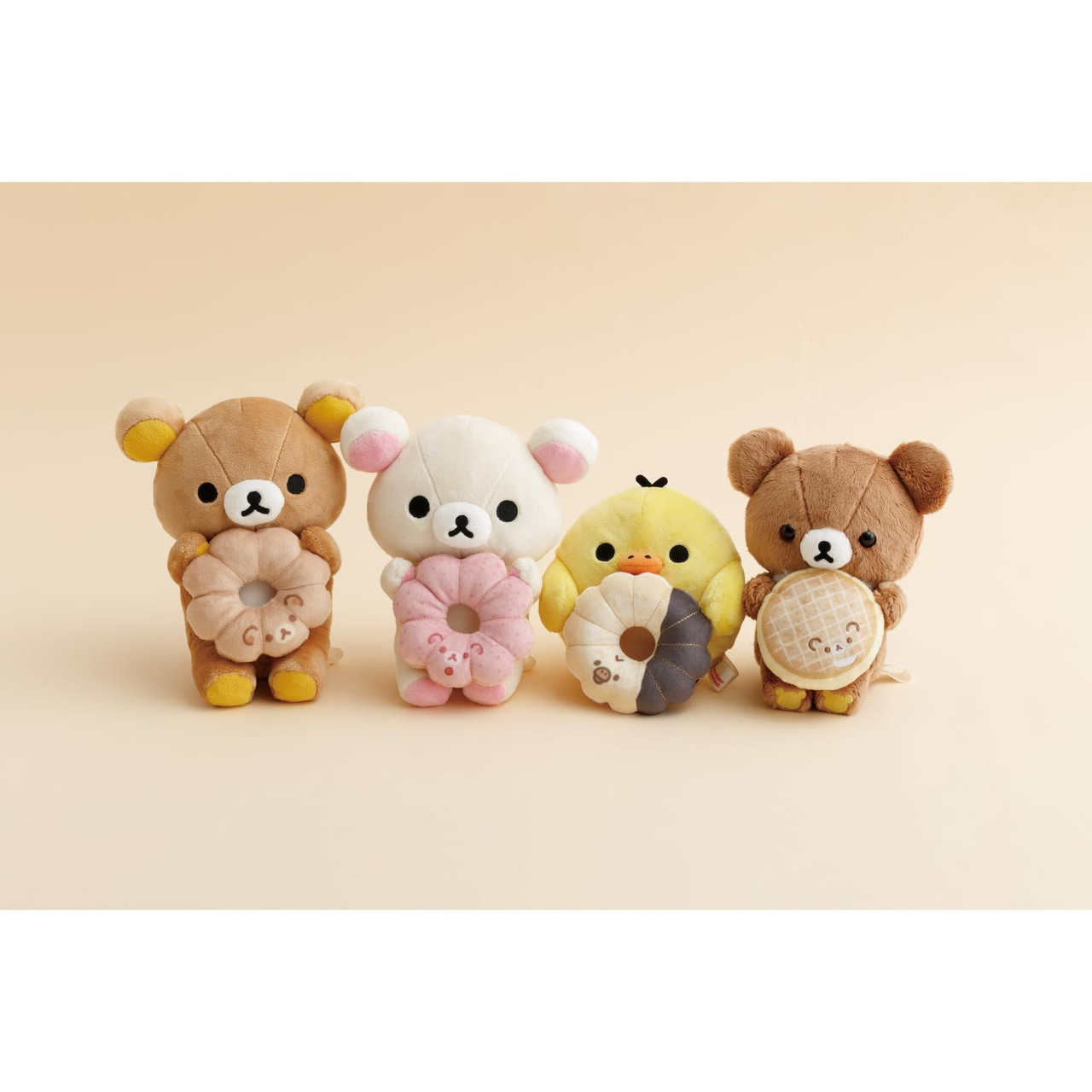 Rilakkuma｜Mister Donut Standing Plush Dolls/Plush Toy｜ 150×140×110mm approx.