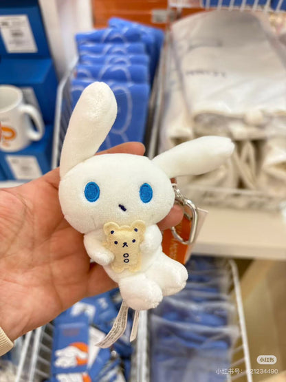 Sanrio｜I.Cinnamoroll Love yourself more Mascot Holder /Plush Keychain｜ 11×5×9cm approx.