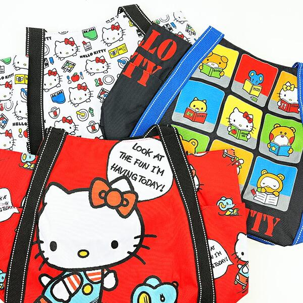 Hello kitty｜Balloon Tote Bag Black｜52 x 34 x 24 cm approx.