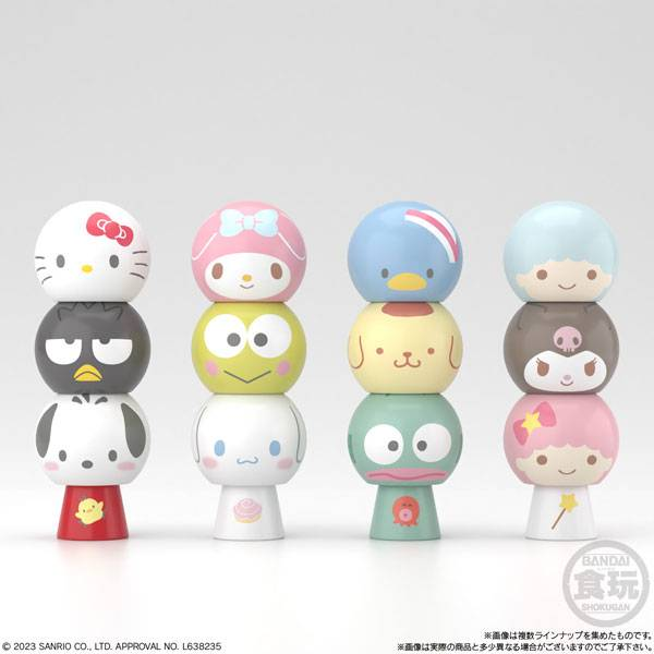 Sanrio｜ Characters Tsumitsumi Dangoma mystery bag/blind box/All 12 types｜1pc