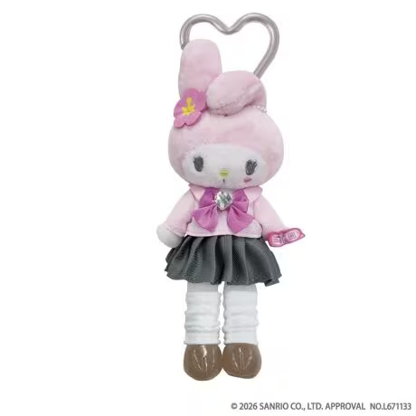 Sanrio｜Long legs Gyaru Mascot Holder /Plush Keychain｜H175 x W84 x D56mm approx.