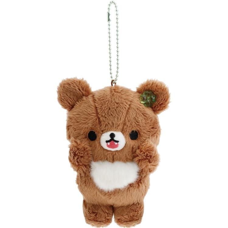 Rilakkuma｜ChairoiKoguma Kumakyun Days Mascot Holder /Plush Keychain｜H130 x W105 x D60mm approx.
