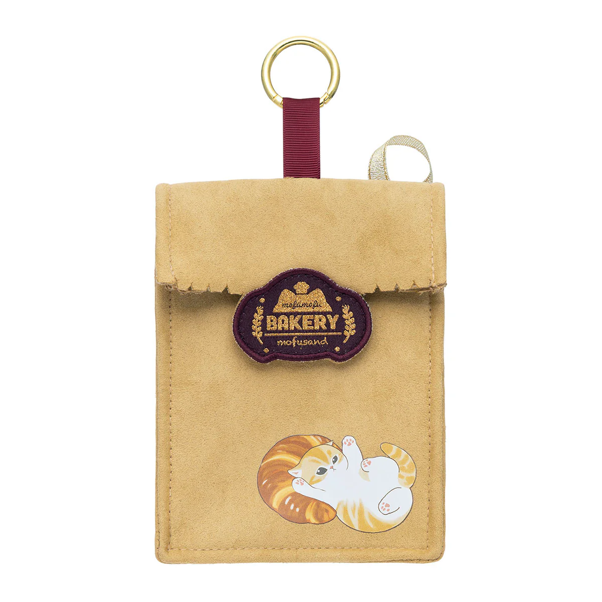 Mofusand｜Mofumofu Bakery Paper Bag-style Window Pouch｜H163×W120×D85mm approx.