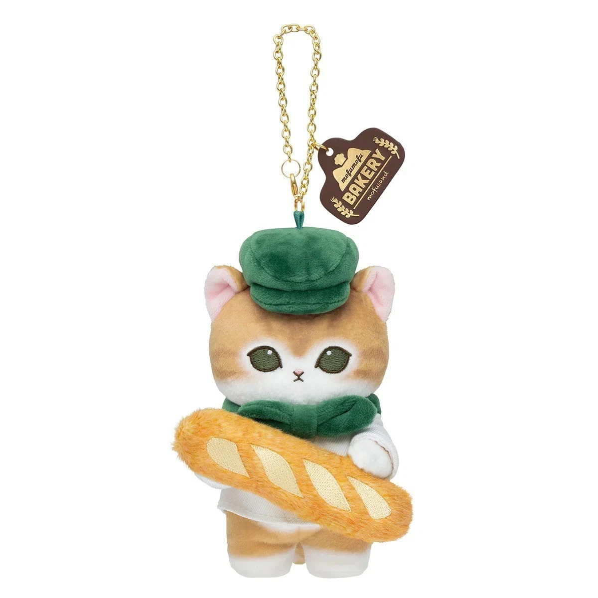 Mofusand｜Mofumofu Bakery Mascot Holder /Plush Keychain｜H150 x W100 x D95mm approx.