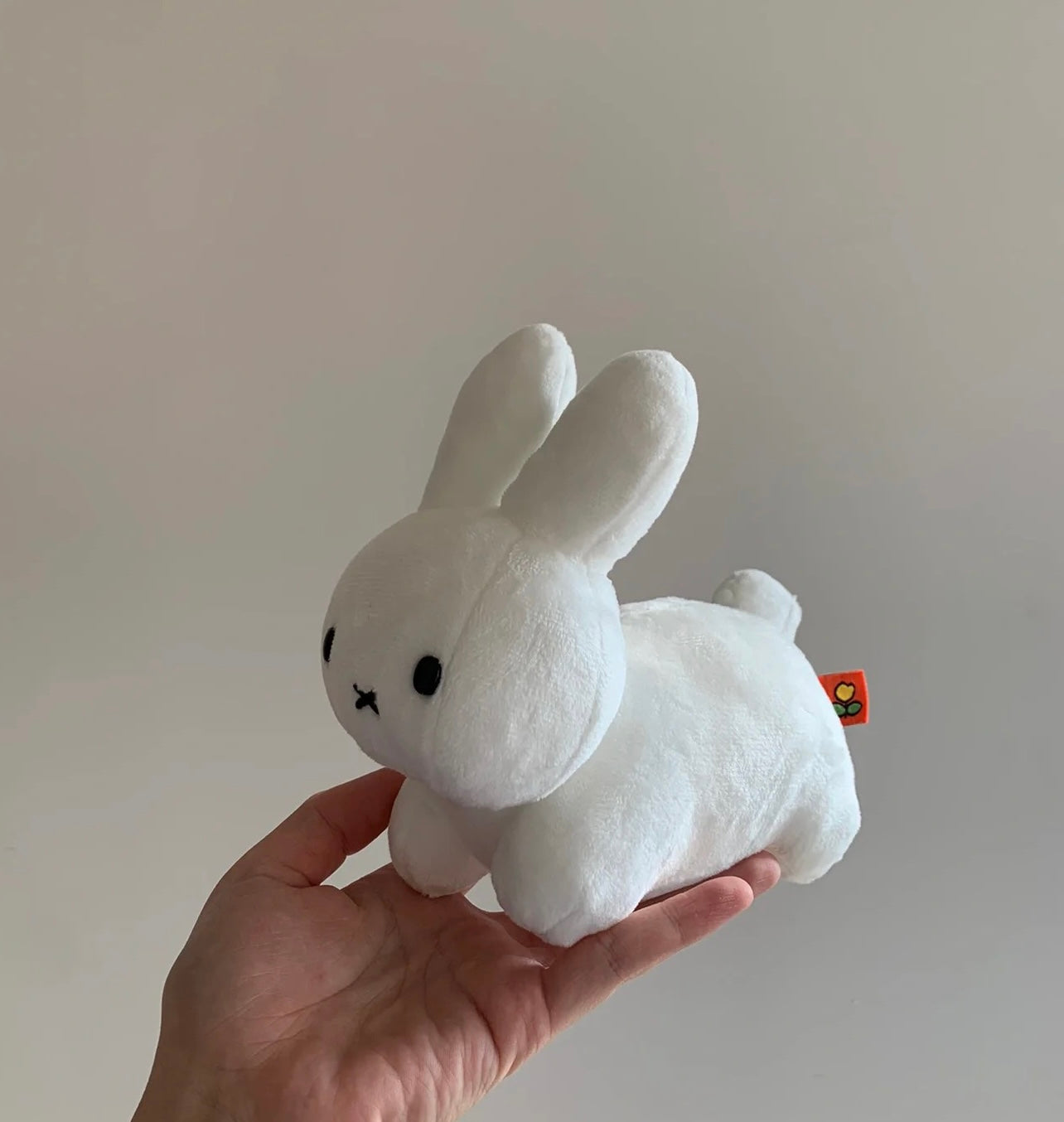 Miffy｜Sekiguchi Bruna Family Plush Toy SS Rabbit (White)｜6 x 8 x 15cm approx.